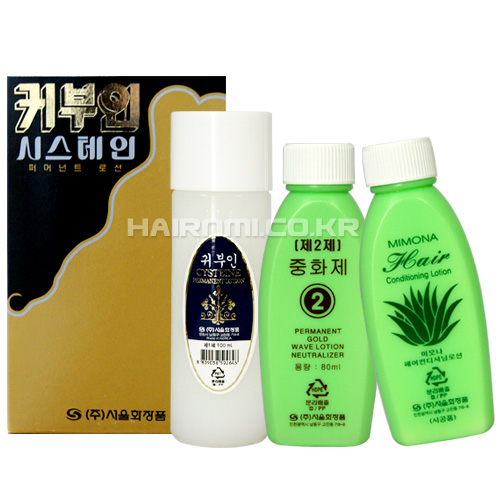 [서울] 귀부인 시스테인 1제(100ml), 2제(80ml), 컨디셔닝로션(80ml)